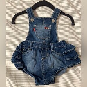 Levi’s Denim Baby Overalls